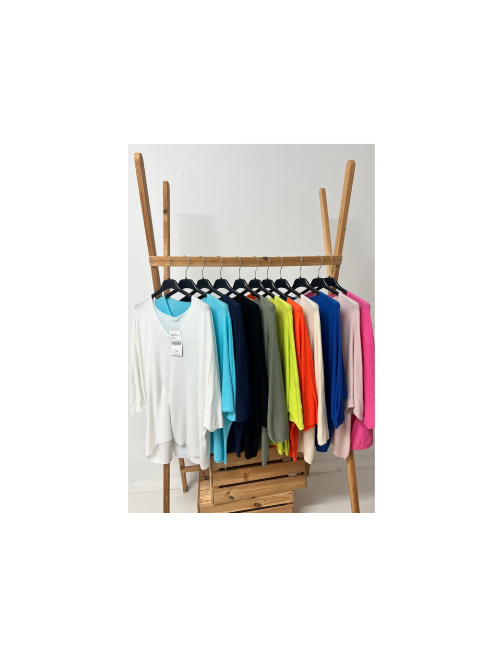 Suéteres De Cuello Barco De Gran Tamaño Para Mujer, Tops De Punto