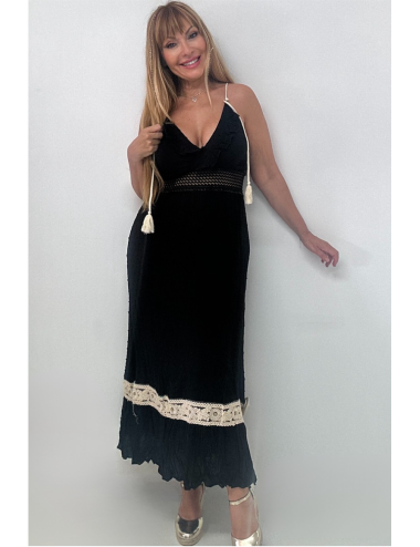 VESTIDO VENECIA NEGRO