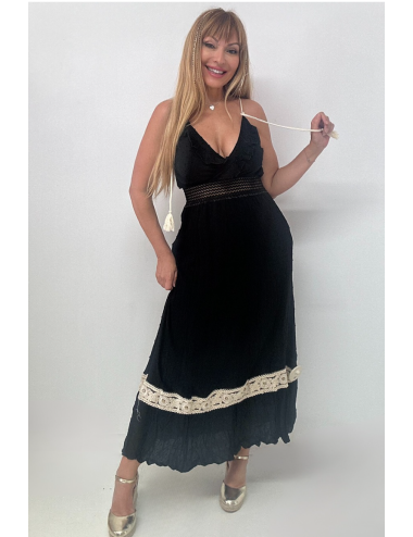 VESTIDO VENECIA NEGRO